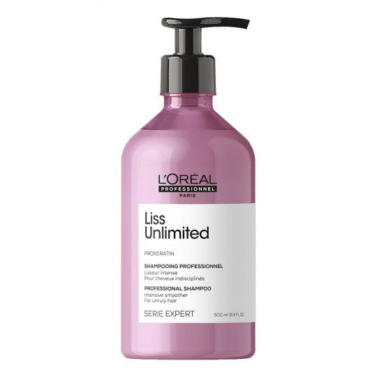 L'OREAL SERIE EXPERT LISS UNLIMITED SHAMPOO 500ML