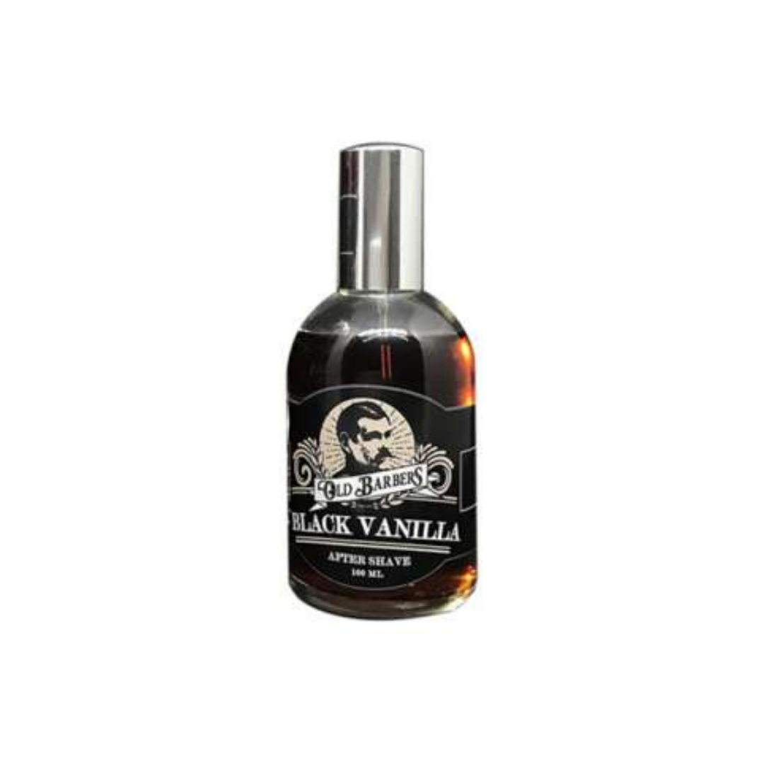 OLD BARBERS BLACK VANILLA AFTER SHAVE 100ML - Essence Beauty&Hair